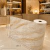 Kendinden yapışkanlı mermer panel Bej Gold DKS6018 60x280 ve 120x280 cm eksiz panel