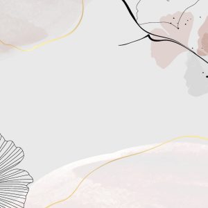 Açık krem ve pudra lekeli fon üzerine siyah çizim ginkgo biloba (mabet ağacı) yaprakları ve ince altın çizgilerle tasarlanan modern minimalist duvar kağıdı deseni; salon, yatak odası, mutfak, antre ve ticari projeler için özel ölçü üretilen tekstürlü dekoratif duvar kaplaması.